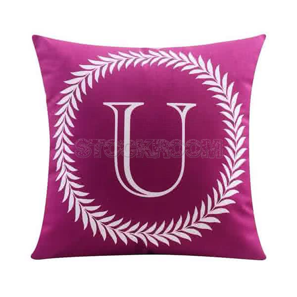 Letter B Decoration Cushion