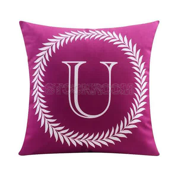 Letter P Decoration Cushion