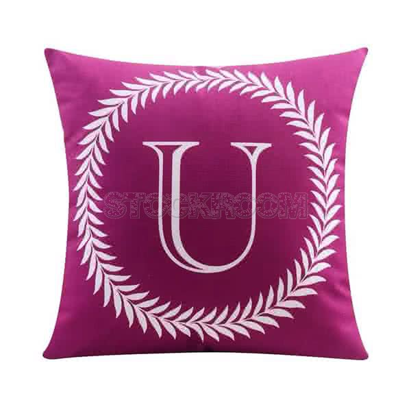 Letter X Decoration Cushion