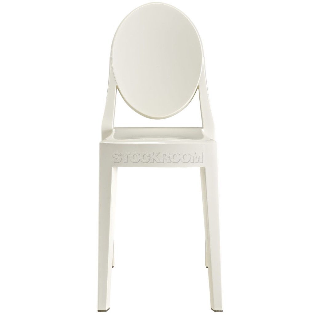 Victoria Ghost Style Chair / Stackable Dining Chair