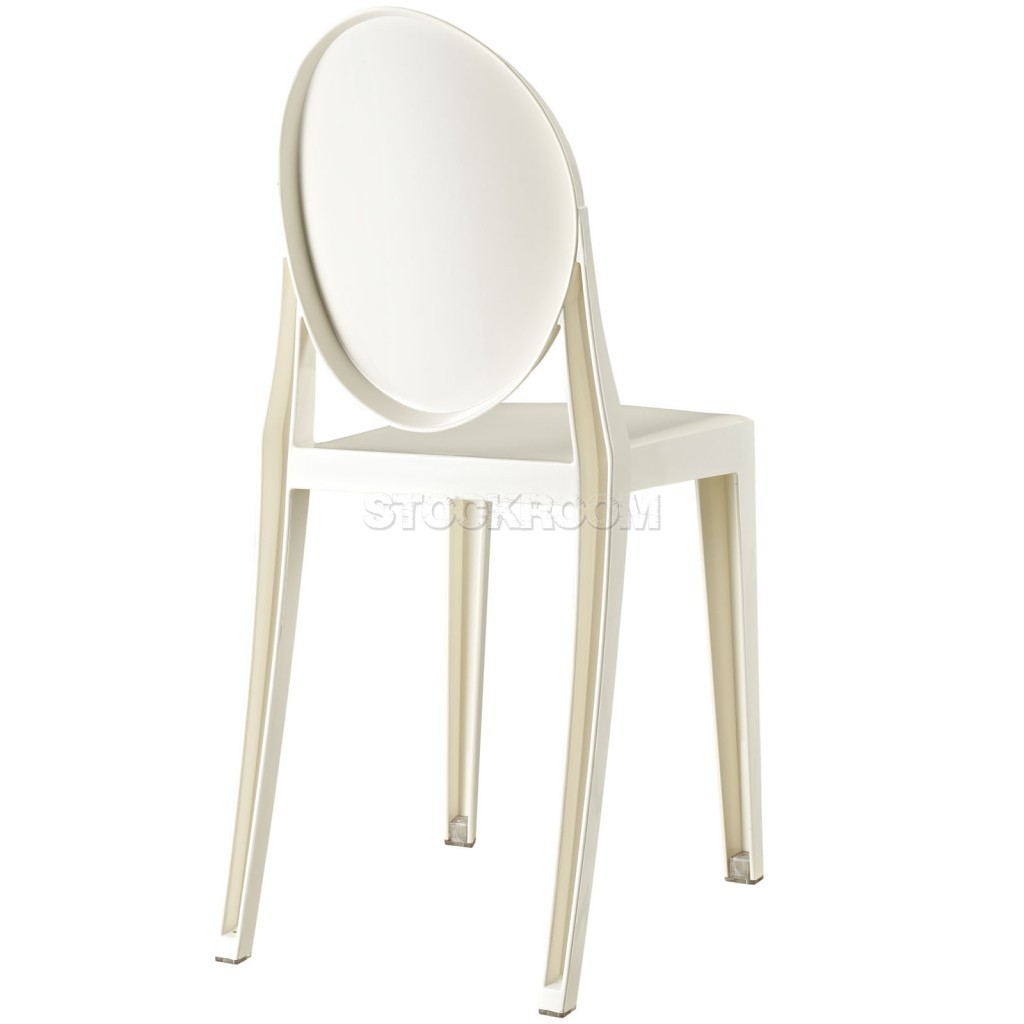 Victoria Ghost Style Chair / Stackable Dining Chair