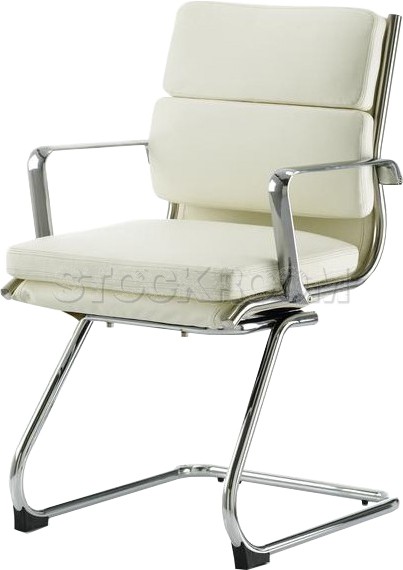 Eames Style Softpad Lowback Cantilever Office Chair