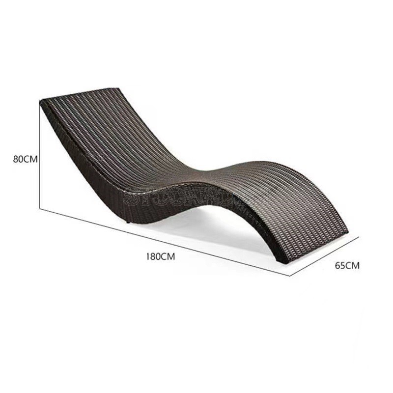 Wiktor Outdoor Chaise Sun Lounger