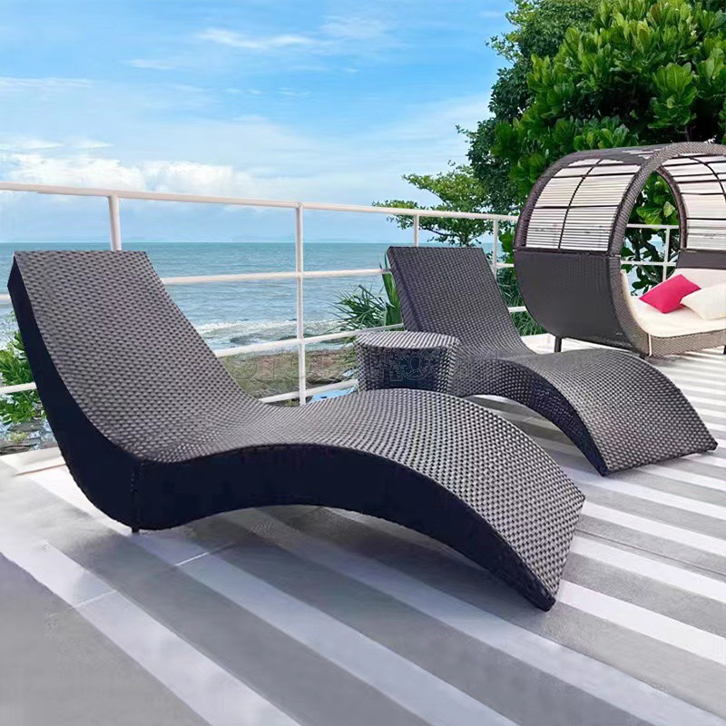 Wiktor Outdoor Chaise Sun Lounger