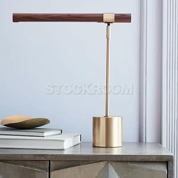 Wood Stick Table Lamp