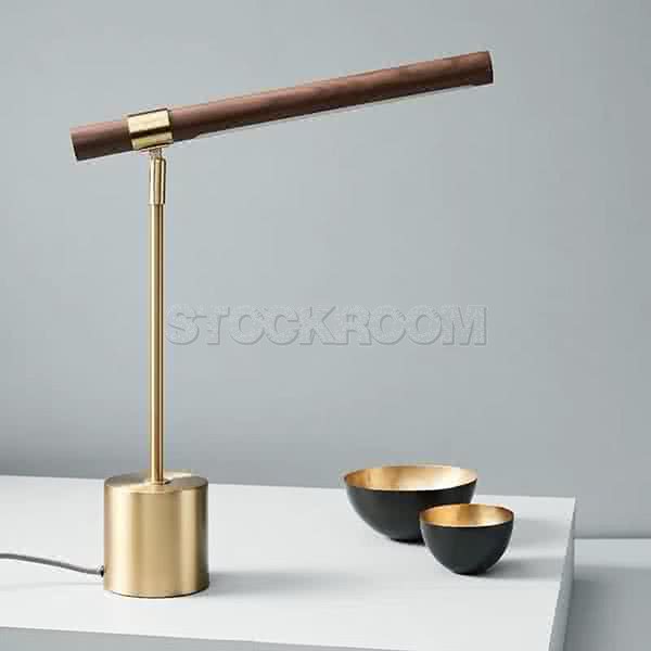 Wood Stick Table Lamp