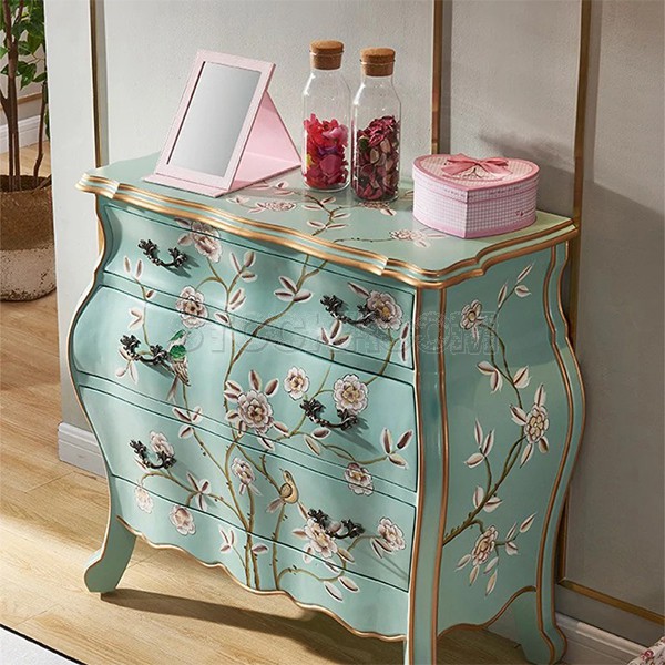 Woodwick Hand Painted Storage Drawers