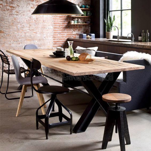 Xanda Industrial Style Table