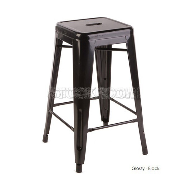 Xavier Pauchard Tolix Style Bar Stool