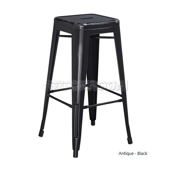 Xavier Pauchard Tolix Style Bar Stool