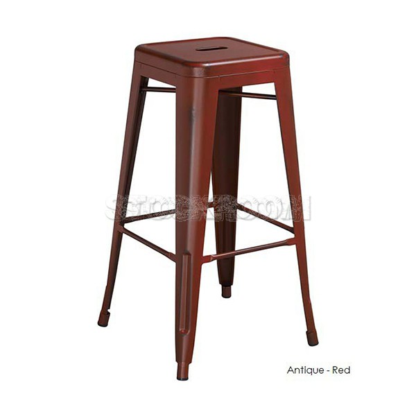 Xavier Pauchard Tolix Style Bar Stool