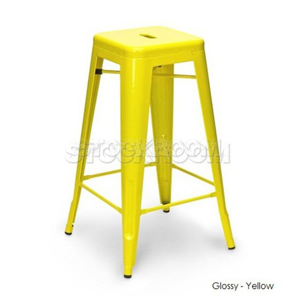 Xavier Pauchard Tolix Style Bar Stool