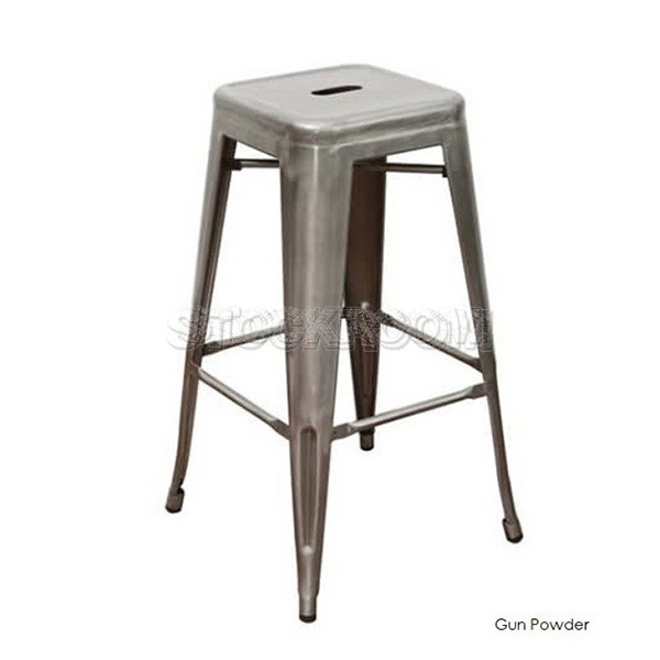 Xavier Pauchard Tolix Style Bar Stool