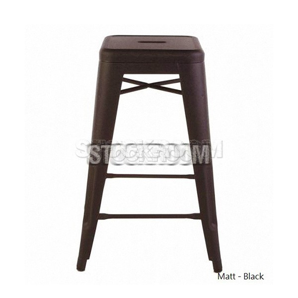 Xavier Pauchard Tolix Style Bar Stool