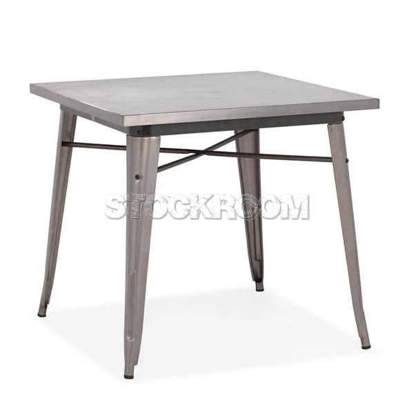 Xavier Pauchard Tolix Style Square Table