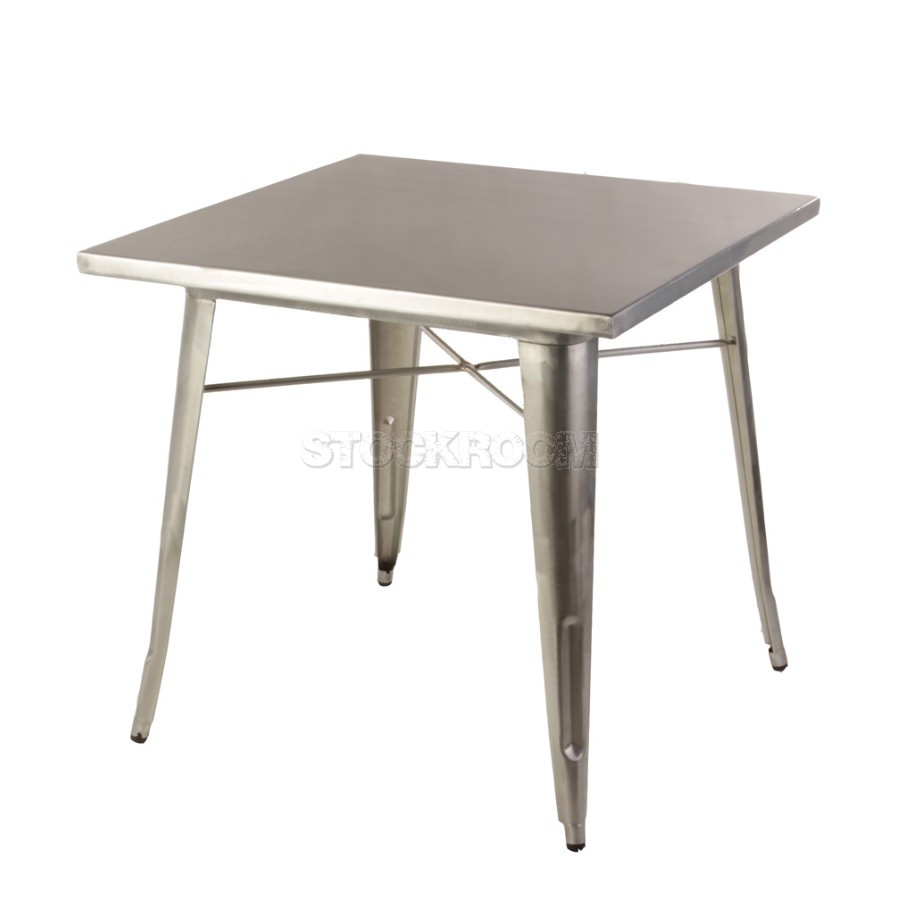 Xavier Pauchard Tolix Style Square Table