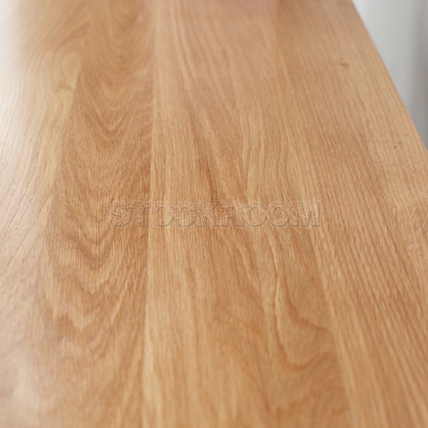 Yissa Solid Oak Wood Table