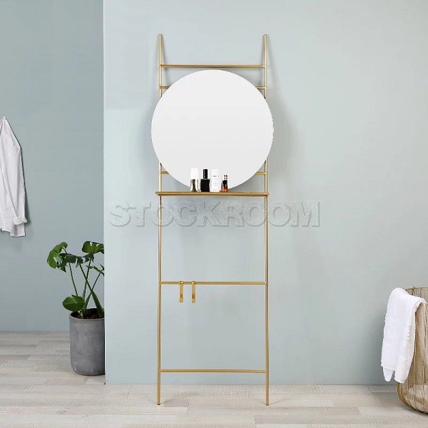 Zabi Mirror With Shelf
