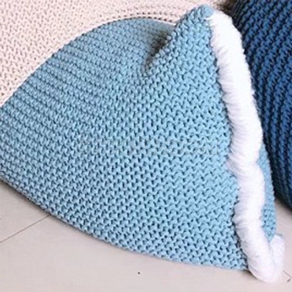 Zillian Chunky Knit Bean Bag