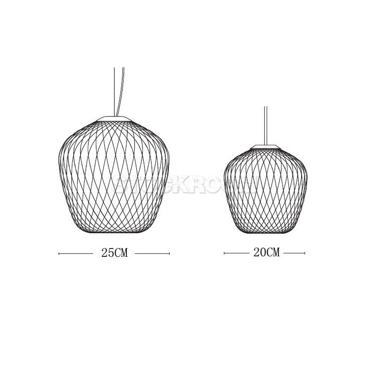 Zola II Crystal Pendant Lamp