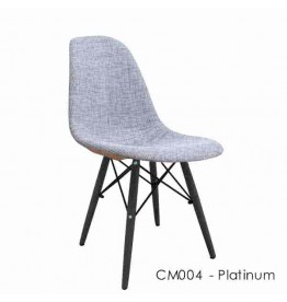 Charles Eames DSW Style Dining Chair - Upholstered - Full Fabric