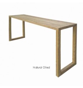 Pacific Recycled Solid Elm Wood Console Table