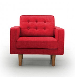 Mecella Upholster Armchair/ Lounge Chair