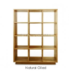 Clermont Solid Oak Wood Bookshelves