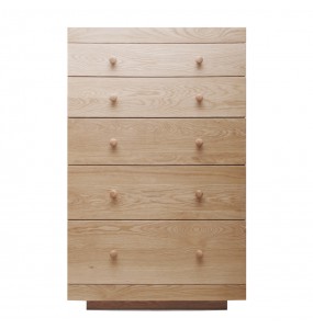 Savanna Solid Oak Wood 5 Drawers