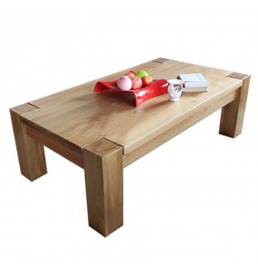 Alexandera Solid Oak Wood Coffee Table