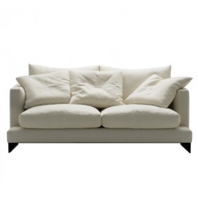 Carlo Fabric Feather Down Sofa - 2 Seater