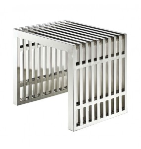 Celso Stainless Steel Outdoor Bench
