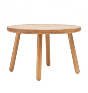 Chara Solid Oak Wood Table