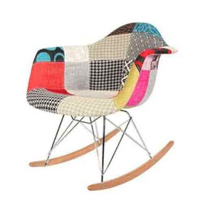 Charles Eames Style Rocking Chair - Patched Version