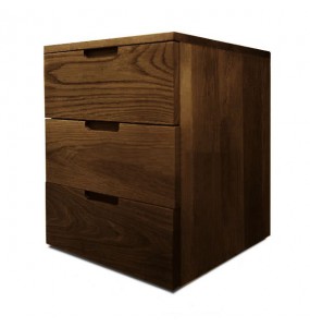 Pentti Solid Wood 3 Drawers Cabinet