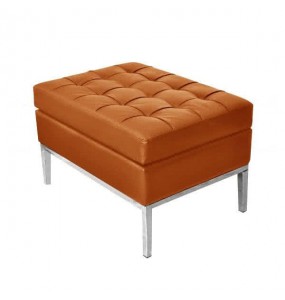 Florence Knoll Style Storage Ottoman