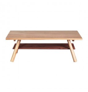 Asther Solid Oak Wood Coffee Table