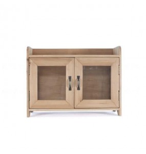 Terri Solid Fir Wood Mini Display Cabinet