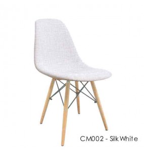 Charles Eames DSW Style Dining Chair - Upholstered - Full Fabric