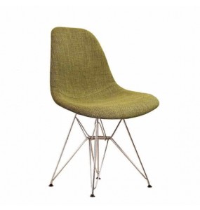 Charles Eames DSR Style Dining Chair - Upholstered - Full Fabric