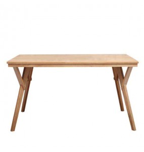 Linden Solid Wood Oak Dining Table - More Sizes