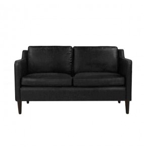 Veronica Contemporary Fabric / Leather Sofa - 2 Seater 