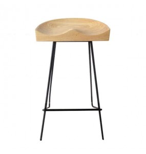 Tractor Style Counter Bar Stool with Metal Base