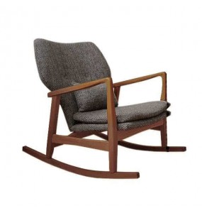 Solomon Solid Wood Rocking Chair
