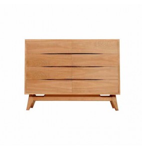 FINLEY SOLID WOOD SIDEBOARD & CONSOLE CABINET - OAK FINISH