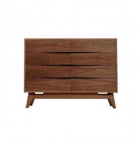 FINLEY SOLID WOOD SIDEBOARD & CONSOLE CABINET - WALNUT FINISH