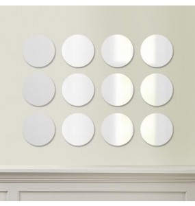 Stockroom Round Wall Mirror - 20cm - Set of 12