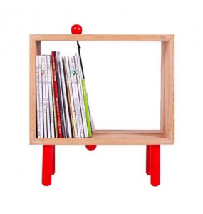 Kobus Small Bookshelf and Magazine Rack