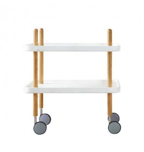 Adrienne Side Table with Shelf