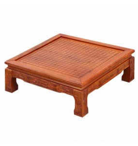 Chinese Oriental Chess Coffee Table and Low Table with Removal Tray Top
